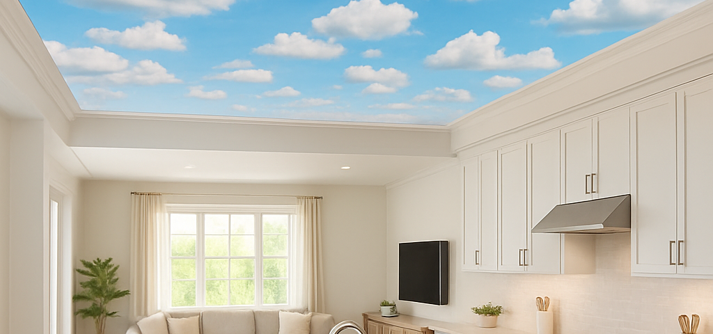 آسمان مجازی برای آشپزخانه و پذیرایی