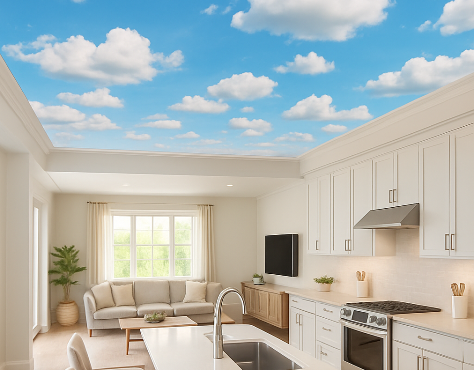 آسمان مجازی برای آشپزخانه و پذیرایی