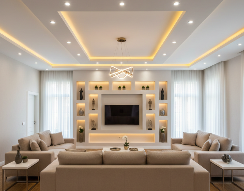 سقف کناف پذیرایی